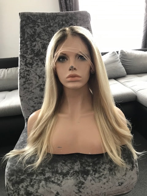 KELLY full lace human hair wig