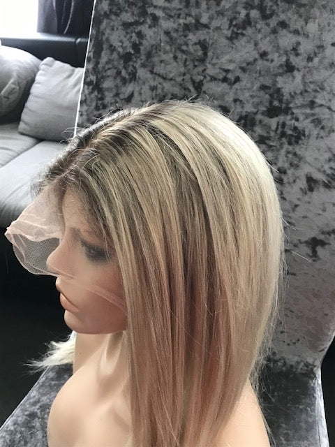 KELLY full lace human hair wig