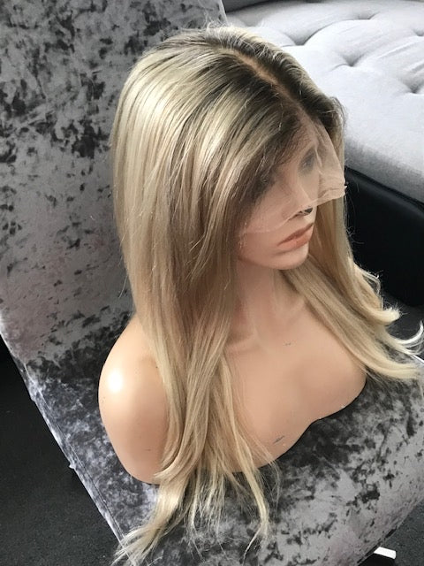 KELLY full lace human hair wig